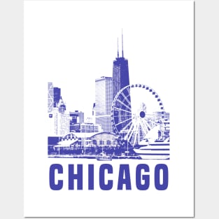 Chicago City Posters and Art